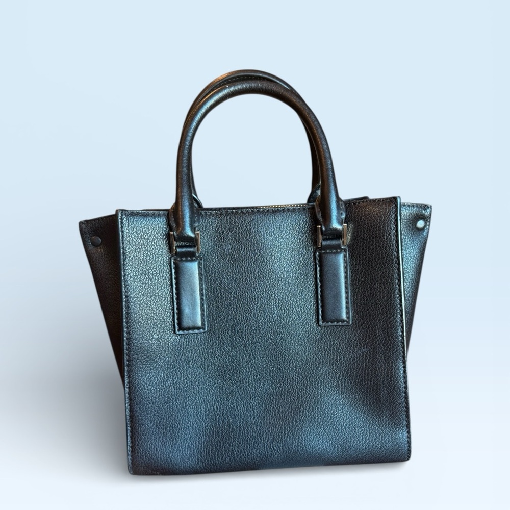 Michael Kors Alessa Small Pebbled Leather Satchel - Picture 2 of 7